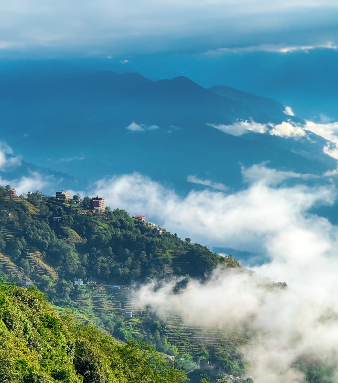 Nagarkot Sunrise with Changunarayan Scenic Trail gallery 2